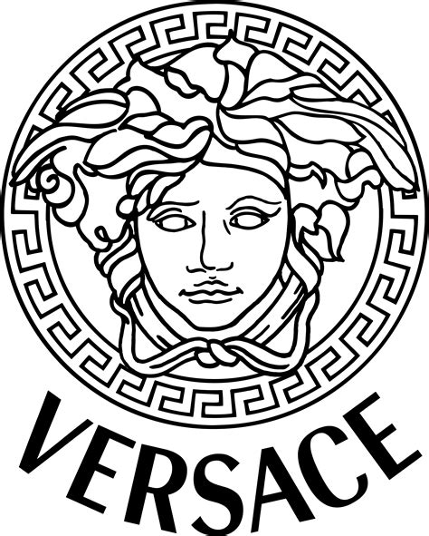 versace head transparent|versace printable logo images.